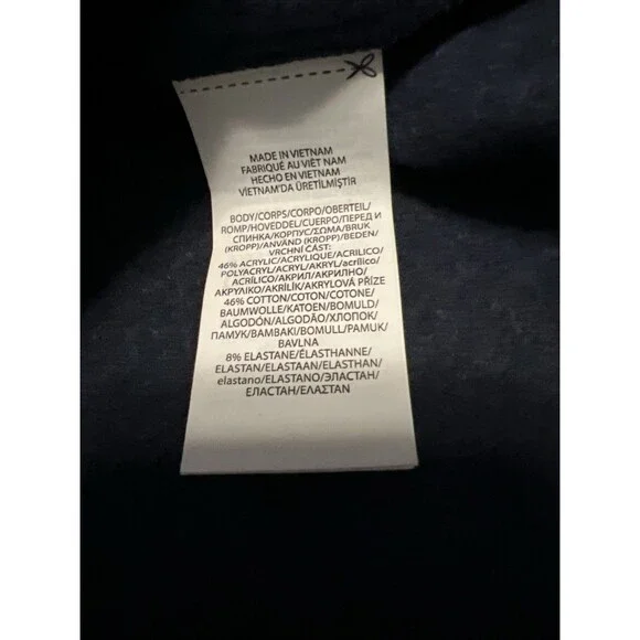 XL RLX Ralph Lauren Quarter Zip Hoodie with Collar Womens Navy Blue Wicking Soft - Picture 7 of 10